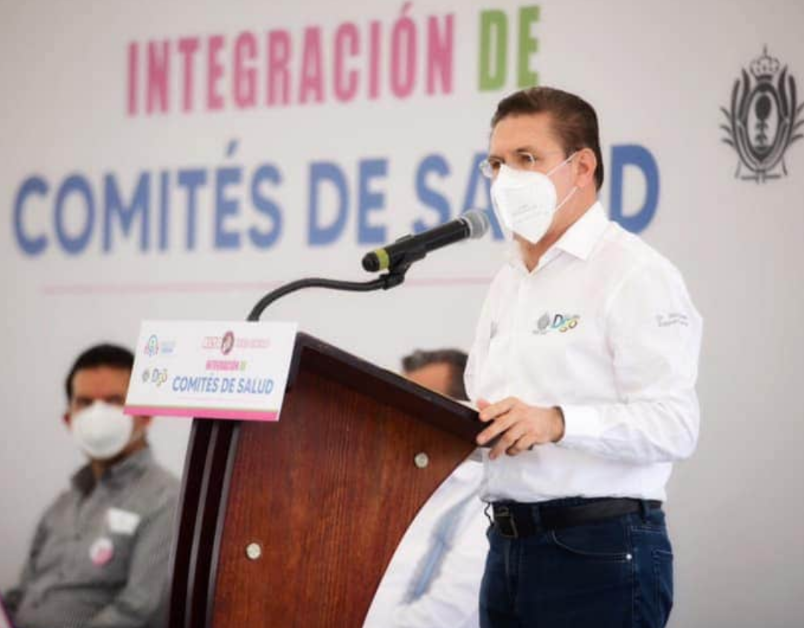 SE UNE A LA LISTA GOBERNADOR DE DURANDO DE INFECTADOS POR COVID