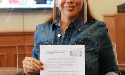 PRESENTA QUEJA KARINA BARRÓN ANTE SECRETARIO DE GOBIERNO POR PRESUNTAS ANOMALÍAS DE FE NOTARIAL QUE ALEGA ES INEXISTENTE