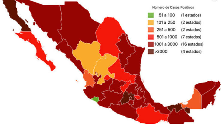 ROMPE MÉXICO RECORD DE CONTAGIOS POR COVID19 Y EL PAÍS HUELE A MUERTE