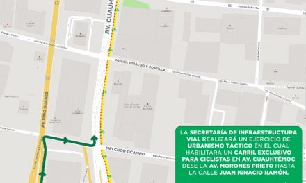 BUENAS NOTICIAS PARA QUIENES LES GUSTA CIRCULAR EN BICICLETA, IMPLEMENTARÁ ADRIÁN DE LA GARZA CICLOVÍA EN EL CENTRO DE MONTERREY