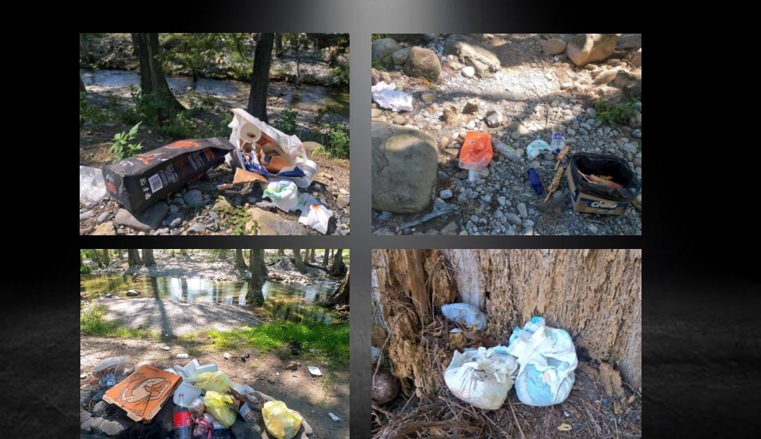 EL HUMANO SIGUE SIENDO EL AUTOR DE SUS PEORES DESGRACIAS. RÍO RAMOS EN ALLENDE AMANECE LLENO DE BASURA DESPUÉS DE SU REAPERTURA