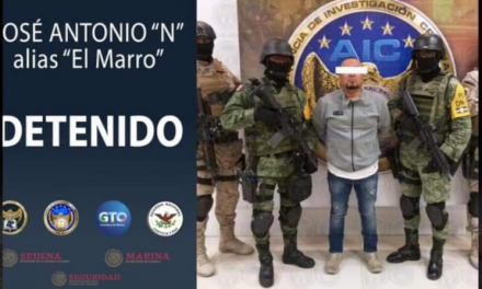 CAPTURAN AL LÍDER DEL CARTEL DE SANTA ROSA DE LIMA ‘’EL MARRO’’