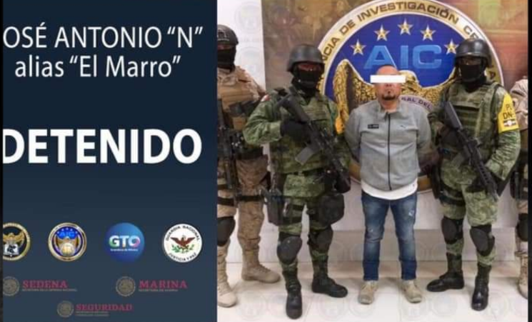 CAPTURAN AL LÍDER DEL CARTEL DE SANTA ROSA DE LIMA ‘’EL MARRO’’