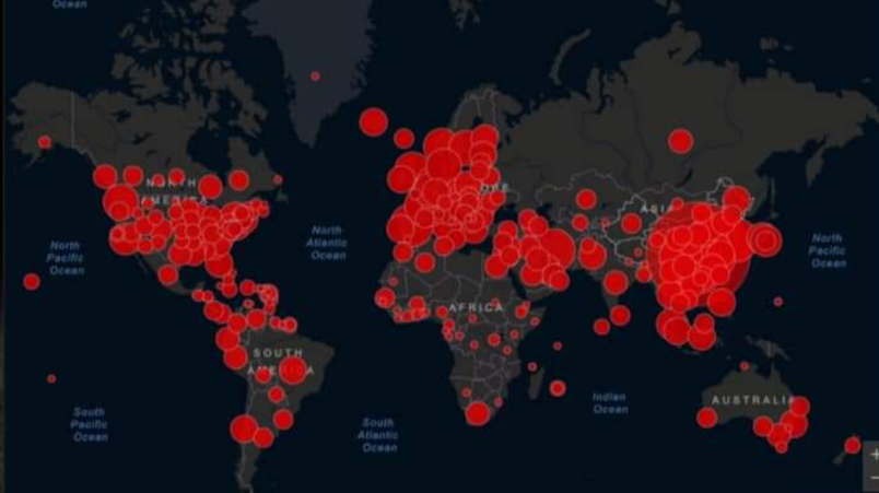 ¿Y TÚ AÚN CREES QUE EL CORONAVIRUS NO EXISTE? MÁS DE 18 MILLONES DE PERSONAS POSITIVAS A COVID-19 DE ACUERDO CON LA UNIVERSIDAD JOHNS HOPKINS… ¿QUÉ OPINAS?