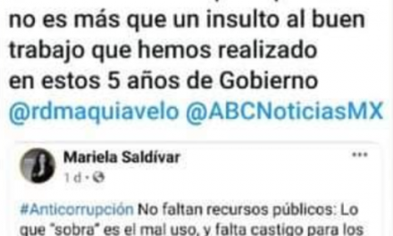 LA CALUMNIA COMO HOBBY ES EL PAN DE CADA DÍA DE MARIELA SALDÍVAR, ALCALDE DE HIGUERAS JESÚS RAMÍREZ SOSTIENE QUE “ES FÁCIL SUBIRSE A TRIBUNA Y DESPRESTIGIAR CINCO AÑOS DE BUEN TRABAJO”