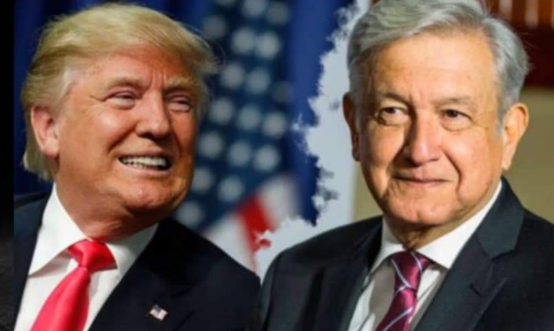 SE PONE TÚ POR TÚ AMLO CON TRUMP Y LE DEJA CLARO QUE SU PAÍS TIENE MÁS PROBLEMAS