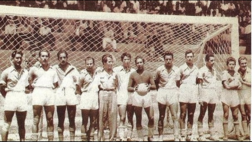 UN DÍA COMO HOY, PERO DE MI 1945, EL CLUB DE FUTBOL #MONTERREY JUGÓ SU PRIMER PARTIDO EN LA HISTORIA EN CONTRA DEL SAN SEBASTIÁN DE LEÓN