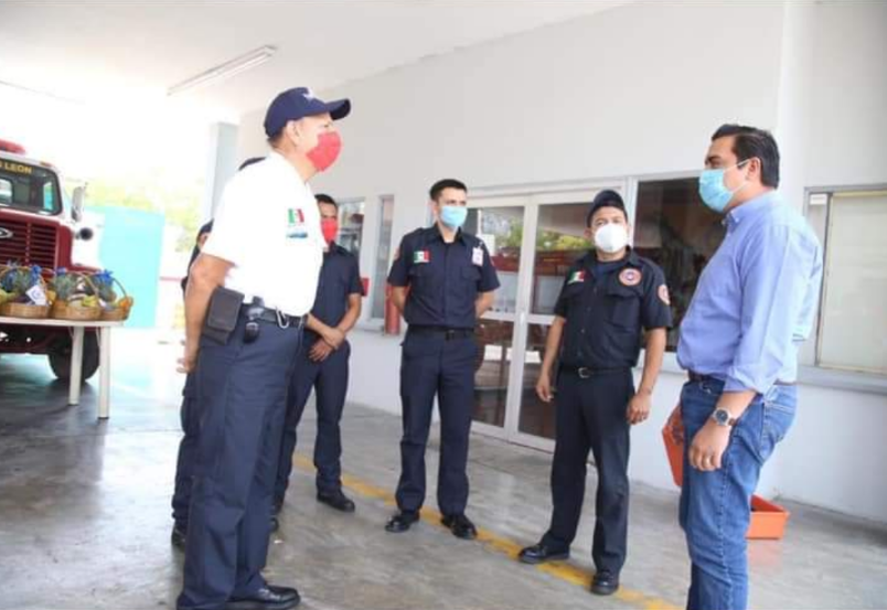 DIPUTADO JESÚS NAVA, PIDE FONDO PRESUPUESTAL PARA BOMBEROS HOY EN SU DÍA