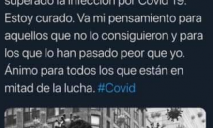 ANTONIO BANDERAS LOGRA SUPERAR EL CORONAVIRUS