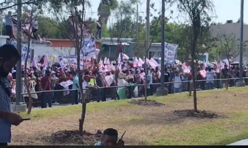 AMLOVERS NO ACUDIERON CON “SUSANA DISTANCIA” A EVENTO DE INAUGURACIÓN DE OBRAS EN TAMAULIPAS Y AMLO CORTA SU PARTICIPACIÓN