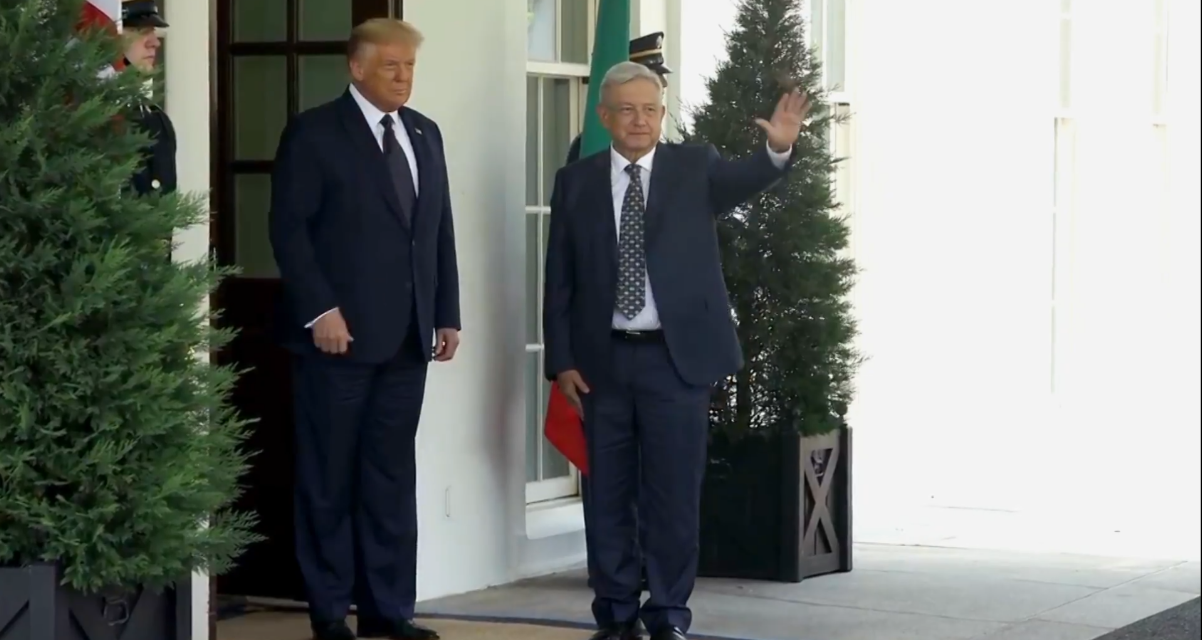 PUES AL FIN SÍ, TRUMP USA A AMLO PARA SPOT DE PUBLICIDAD RUMBO A LA PRESIDENCIA