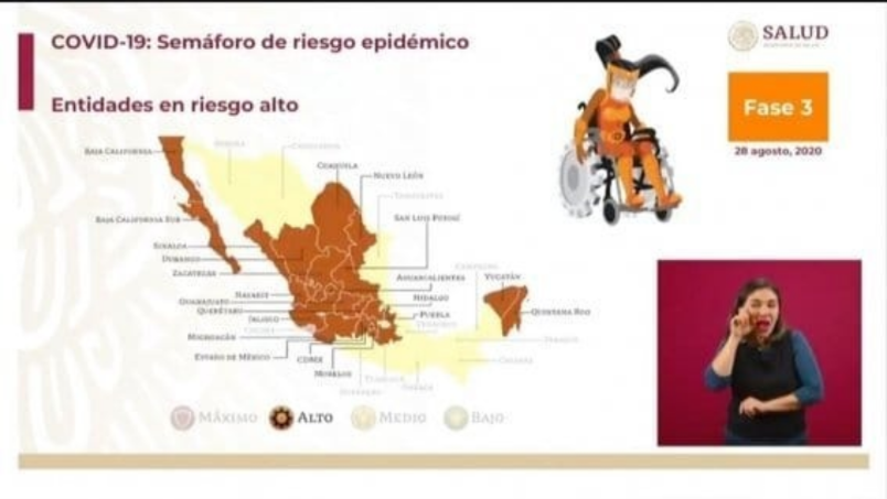 LA SECRETARÍA DE SALUD ACTUALIZÓ EL SEMÁFORO EPIDIMIOLÓGICO Y TAMAULIPAS LOGRÓ AVANZAR A COLOR AMARILLO