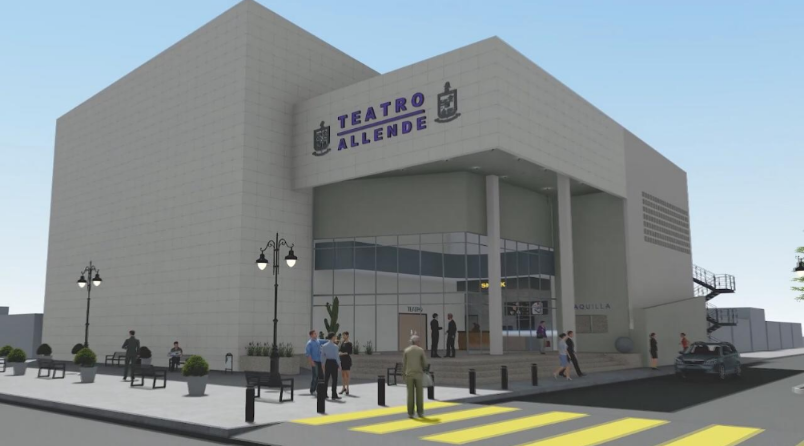 LAS OBRAS EN EL TEATRO DE ALLENDE COMENZARON EN COORDINACIÓN ENTRE MUNICIPIO Y ESTADO