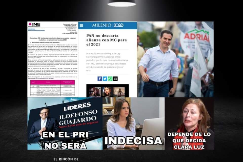 EL ADELANTO DEL RELOJ ELECTORAL FAVORECE A ADRIÁN DE LA GARZA, ÚNICO ASPIRANTE DE TODOS QUE TIENE CANDIDATURA EN SUS MANOS<br>