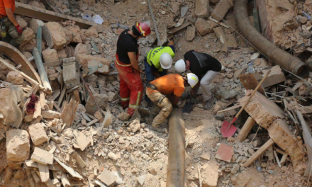 LA ESPERANZA SE ACABÓ EN BEIRUT, LIBANO, LUEGO DE QUE UN GRUPO DE RESCATISTAS DESCARTARA SEÑALES DE VIDA ENTRE LOS ESCOMBROS DE UN EDIFICIO DESTRUIDO POR LA EXPLOSIÓN OCURRIDA EN AGOSTO