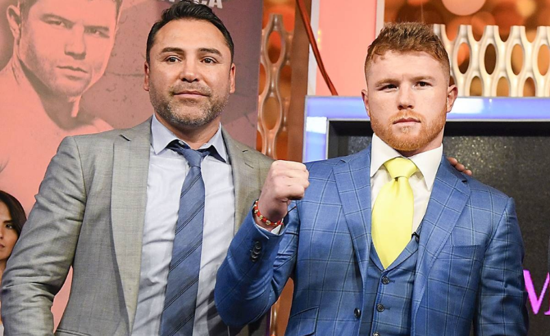 SAÚL ‘CANELO’ ÁLVAREZ DEMANDÓ A SU PROMOTOR OSCAR DE LA HOYA, DZN Y A GOLDEN BOY POR INCUMPLIMIENTO DE CONTRATO<br>