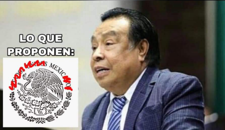 DIPUTADO DE MORENA SE COPIA INICIATIVA PRESENTADA EN EL 2012 POR FELIPE CALDERÓN. QUIERE, AL IGUAL QUE EL EX PRESIDENTE, CAMBIAR EL NOMBRE DE NUESTRO PAÍS ¿SERÁ QUE COM NUEVO NOMBRE CERRAREMOS CICLOS Y LA CORRUPCION DE ACABARÁ O QUÉ GANAMOS CON ESO?