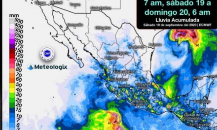 AMENAZA A NUEVO LEÓN TORMENTA BETA