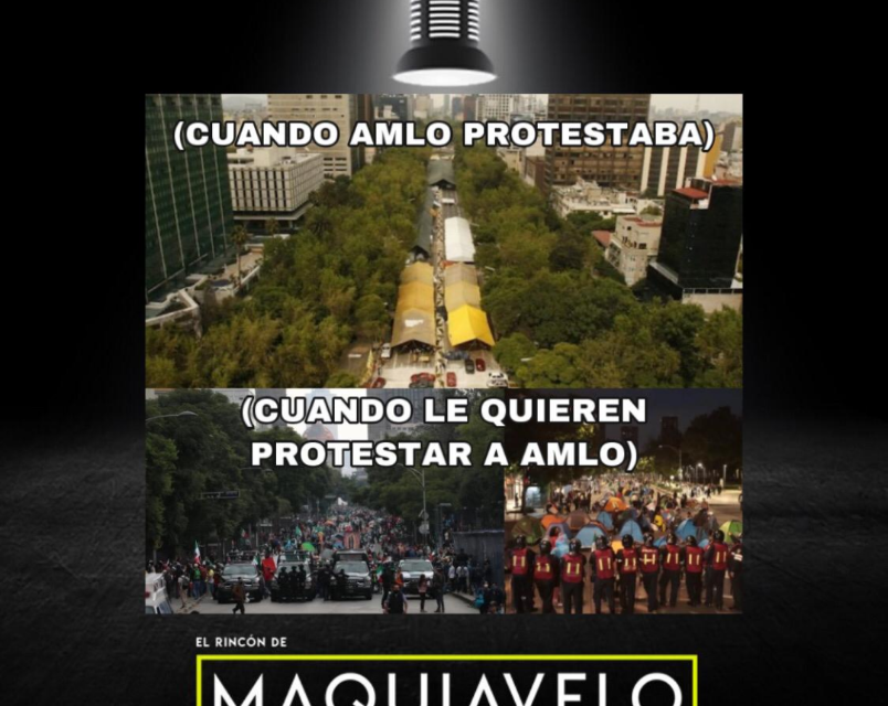 FRENNA Y SU MANIFESTACIÓN: PODRÁN NO SER LOS MILES Y MILES QUE PROTESTABAN ACOMPAÑANDO A LÓPEZ OBRADOR, PERO UNA COSA ES SEGURA YA PUSIERON A PENSAR A GOBIERNO FEDERAL