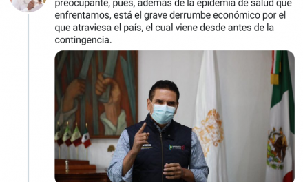 PIDE GOBERNADOR DE MICHOACÁN AYUDA A AMLO