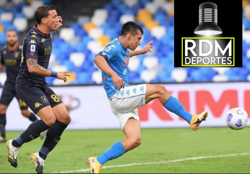 HIRVING “EL CHUCKY” LOZANO MARCA DOBLETE EN LA GOLEADA DEL NAPOLI VS EL GENOA; SIGUE GANANDO LA CONFIANZA DE GATTUSO