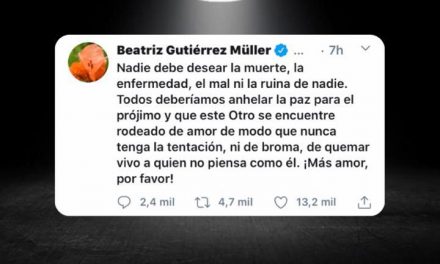 ESPOSA DE ANDRÉS MANUEL PIDE MÁS AMOR HACIA LOS DEMÁS ANTE LAS DECLARACIONES DEL ESCRITOR FRANCISCO MARTÍN MORENO, Y LO EXIGE PEDIR DISCULPAS. ¿LA PRIMERA DAMA NO VERÁ LAS MAÑANERAS DEL PRESIDENTE O A ÉL POR QUÉ NO LE SOLICITA LO MISMO?<br>