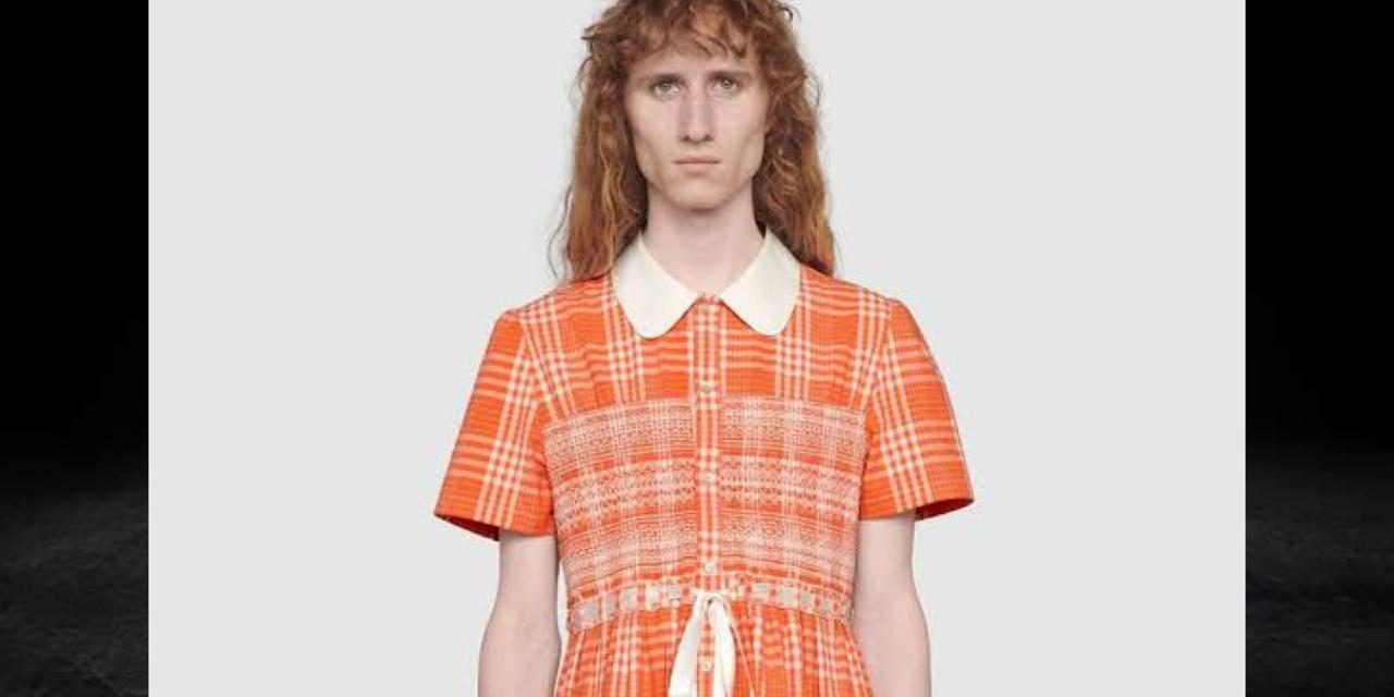 GUCCI PONE A LA VENTA VESTIDO PARA HOMBRES CON LA FINALIDAD DE DESTRUIR LA IDEOLOGÍA DE LA MASCULINIDAD TÓXICA; ¿LA NUEVA MODA VARONIL?