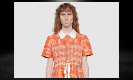 GUCCI PONE A LA VENTA VESTIDO PARA HOMBRES CON LA FINALIDAD DE DESTRUIR LA IDEOLOGÍA DE LA MASCULINIDAD TÓXICA; ¿LA NUEVA MODA VARONIL?