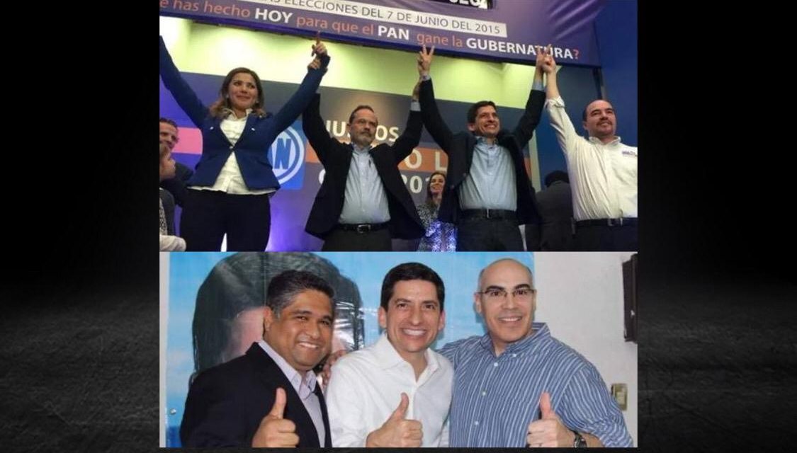 LOS LÍDERES PANISTAS DE NUEVO LEÓN ANDAN BUSCANDO PERVERSAMENTE Y COMO CADA GUBERNATURA EVITAR, SÍ, LEE BIEN, EVITAR QUE UN AZUL SEA QUIEN GOBIERNE NL ¿SABE PORQUÉ? PORQUE LES ROBARÍAN A CHEFO SALGADO, VÍCTOR PÉREZ Y RAÚL GRACIA EL BOTÍN POLÍTICO