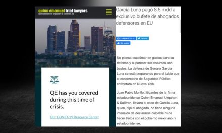 ¡ENTRE ABOGADOS TE VEAS! SE ACABARON LOS LITIGANTES DEFENSORES DE CAUSAS PENALES O GARCÍA LUNA Y CIENFUEGOS COMPARTIRÁN ALGO MÁS QUE UNA CAUSA PENAL EN SU CONTRA DE EU