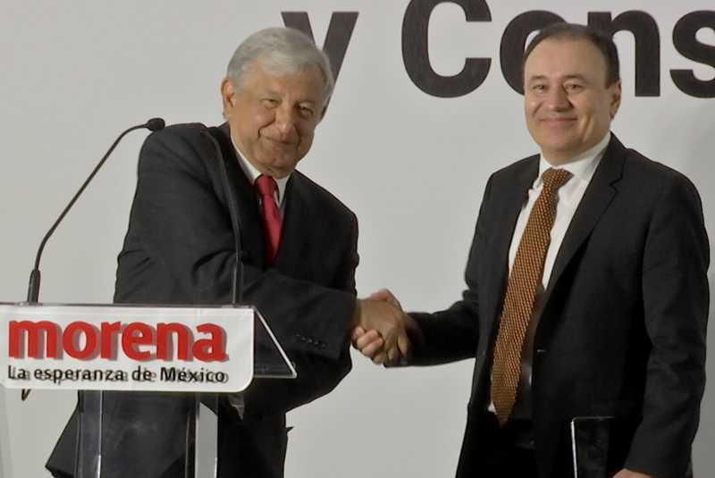 LÓPEZ OBRADOR SEÑALA QUE YA BUSCAN UN POSIBLE SUSTITUTO EN LA SECRETARÍA DE SEGURIDAD, SIN EMBARGO, SIGUE INTENTANDO QUE DURAZO NO CHAPULINEE PARA PERSEGUIR SU SUEÑO DE SER GOBERNADOR DE SONORA