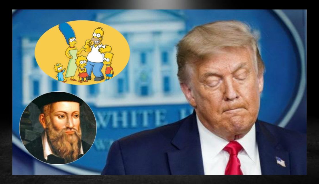 ¿SERÁ ESTE EL FIN DE DONALD TRUMP? NOSTRADAMUS Y SIMPSONS PREDICEN SUPUESTA MUERTE DE PRESIDENTE MÁS PODEROSO DEL MUNDO