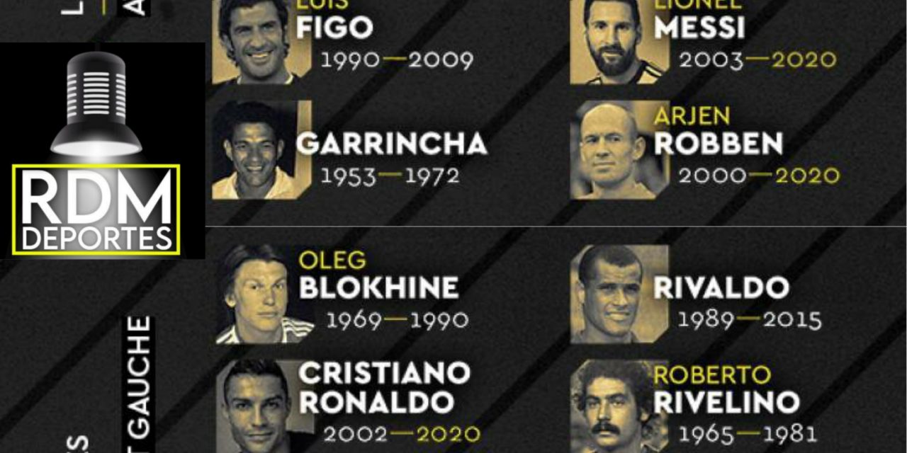 PELEARÁN CRISTIANO RONALDO Y MESSI POR ESTAR EN EL ONCE IDEAL HISTÓRICO