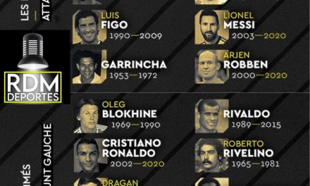 PELEARÁN CRISTIANO RONALDO Y MESSI POR ESTAR EN EL ONCE IDEAL HISTÓRICO