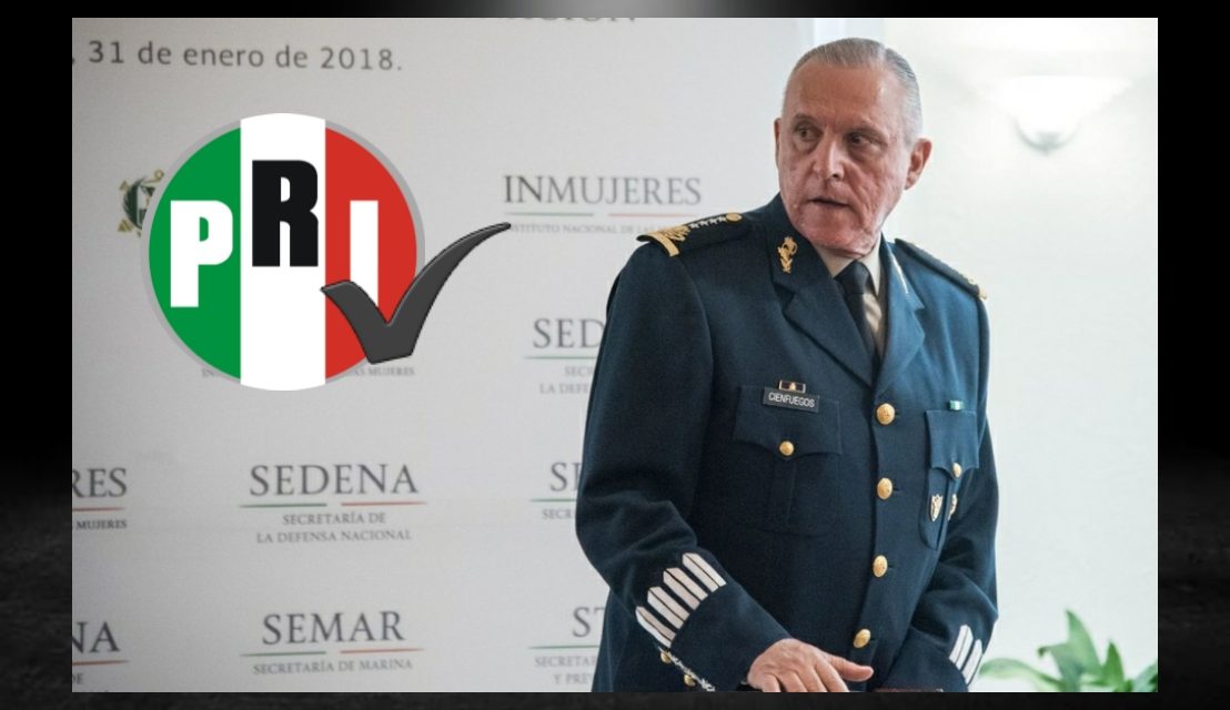 EL PRI PIDE AL GOBIERNO MEXICANO NO SER ‘’INSENSIBLE’’ Y RESPALDAR A SALVADOR CIENFUEGOS, EXSECRETARIO DE LA DEFENSA NACIONAL (SEDENA) ACUSADO EN ESTADOS UNIDOS POR VINCULOS CON EL NARCOTRÁFICO