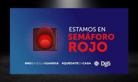 DURANGO ES EL SEGUNDO ESTADO EN MARCAR ALERTA ROJA POR COVID-19, SE UNE A CHIHUAHUA Y NUEVO LEÓN ESTA CERCA DE AMBOS<br>