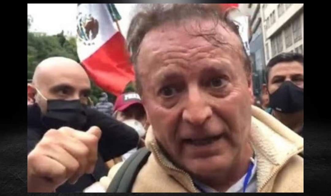 GILBERTO LOZANO, DIRIGENTE DE FRENAAA, ACLARA QUE SE VAN DEL #ZÓCALO ANTE PROBABLES ARRESTOS. NUNCA TUVIERON AFLUENCIA