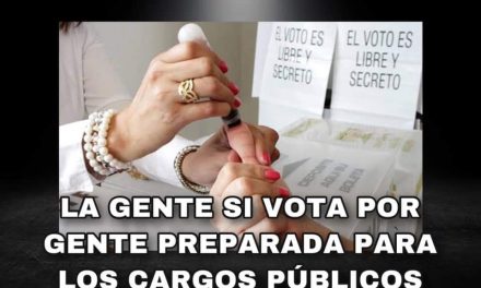 PARA LA GENTE EL O LA CANDIDATA, SÍ IMPORTAN A LA HORA DE EMITIR SU VOTO, PERO, LOS PARTIDOS MINIMIZAN EL VOTO RAZONADO