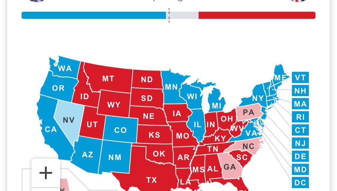 DECÍAN QUE LA REMONTADA ERA IMPOSIBLE, BIDEN A SEIS VOTOS DE PROCLAMARSE PRESIDENTE Y TRUMP APELARÁ; RESULTADOS HASTA MAÑANA A ESPERAR