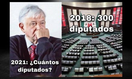 LA PEOR PESADILLA DE ANDRÉS MANUEL LÓPEZ OBRADOR EN 2021 ES PERDER LA MAYORÍA EN LA CÁMARA DE DIPUTADOS