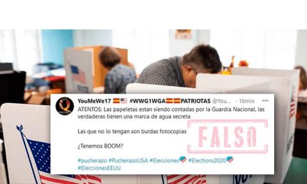 INVENTAR FRAUDE ELECTORAL Y DIFUNDIR UN MENSAJE CONFUSO EN PLENA CONTIENDA ESTADOUNIDENSE, ESE ES EL PODER DE LAS REDES SOCIALES