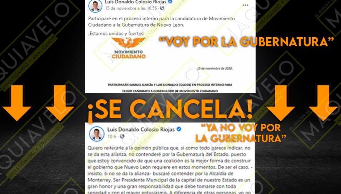 LA HISTORIA DE LUIS DONALDO COLOSIO ¿DECLINÓ LA CANDIDATURA A GOBERNADOR O “LO DECLINARON”?