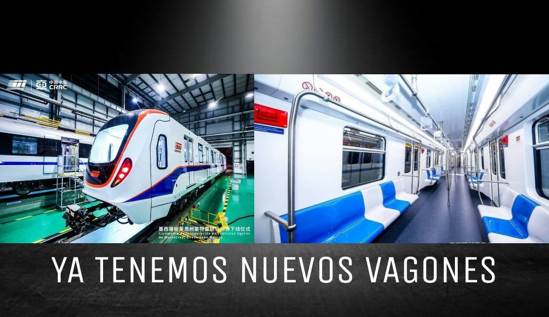 ¡YA CASI!; NOÉ CHÁVEZ ANUNCIA QUE LOS VAGONES PARA LA LÍNEA TRES DEL METRO ESTARÁN LLEGANDO ESTE DOMINGO A TAMPICO