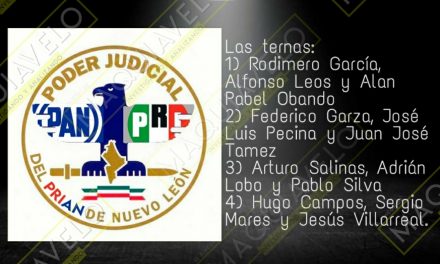 ADEMÁS DE MACHISTAS, MISOGINOS Y RETRÓGRADOS LOS Y LAS DIPUTADAS SE REPARTIRÁN BOTÍN POLÍTICO EN PODER JUDICIAL, USTED ABOGADO PUEDE IR AFILIÁNDOSE AL PRIAN SI DESEA OBTENER JUSTICIA, BOTÓN DE MUESTRA: ARTURO SALINAS y HUGO CAMPOS