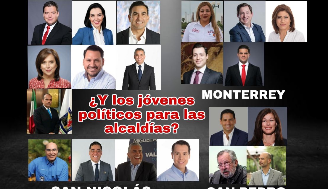 EN EL MOMENTO DE LOS JÓVENES, NO SE VE PARA 2021 EN NINGUNA ALCALDÍA METROPOLITANA ALGUNO QUE LOS REPRESENTE