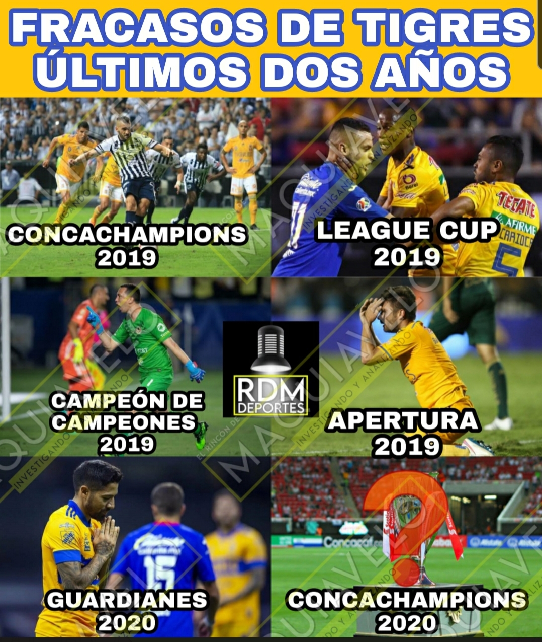 Los memes se comen a Cruz Azul y Tigres en la Jornada 14 de la Liga MX |  TUDN Liga MX | TUDN, image size:1078x1275