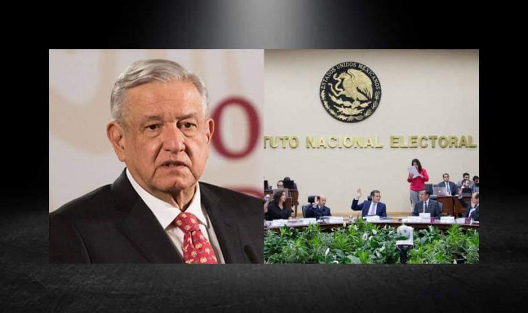 EL INE SE QUEDA PREOCUPADO CON REACCIÓN DE AMLO ANTE EXHORTO DE NO ENTROMETERSE EN ELECCIONES Y VEN PREOCUPANTE DEMOSTRACIÓN DE AUTORITARISMO