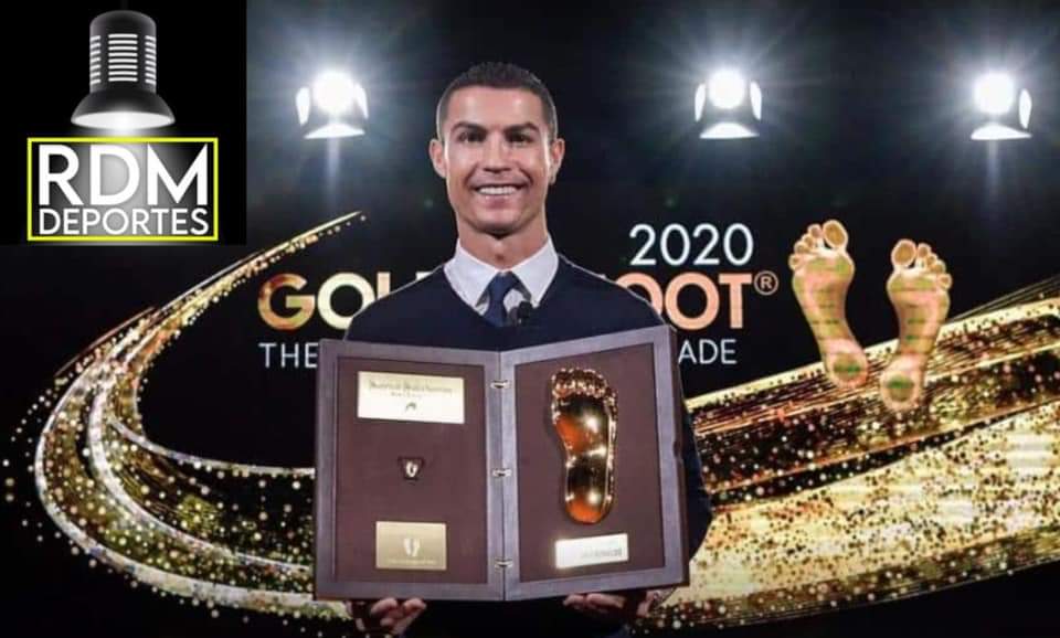 ANOTHER INDIVIDUAL AWARD TO HIS PALMARÉS;  “EL BICHO” CRISTIANO RONALDO RECEIVES THE GOLDEN FOOT