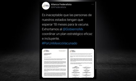 NI MEZQUINDAD, NI POLITIQUERÍA HABRÁ EN REPARTO DE VACUNAS DICE AMLO; LOS DE ALIANZA FEDERALISTA TIENEN “OTROS DATOS” Y LE EXIGIRÁN QUE NO SAQUE “RAJA POLÍTICA”, PURO PLEITO ¡MALDITA SEA!