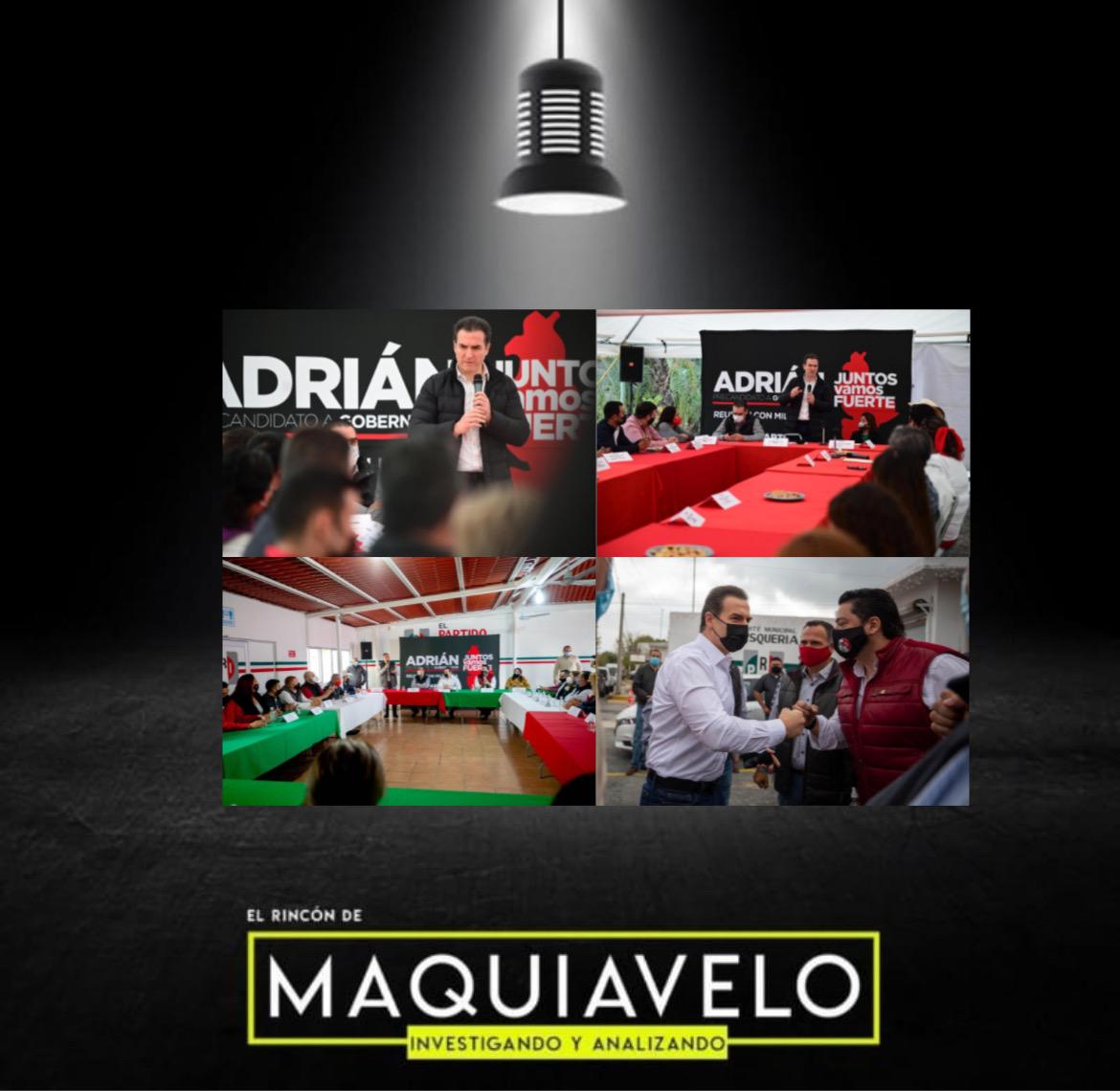 ADRIÁN DE LA GARZA SIENDO EL